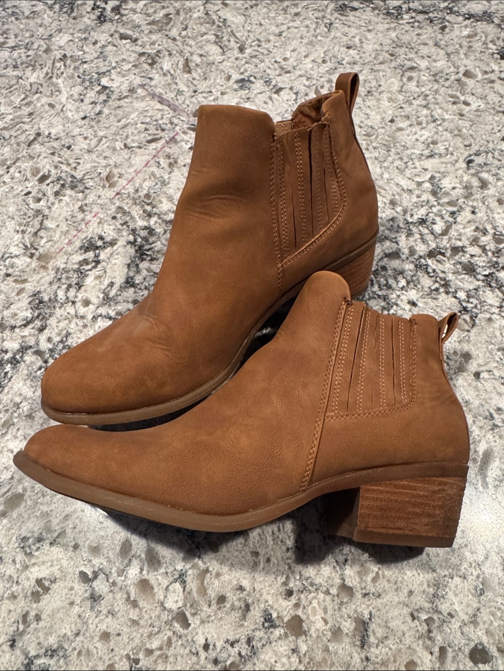 Women's Ankle Booties in Brown - Classic Chelsea Style
